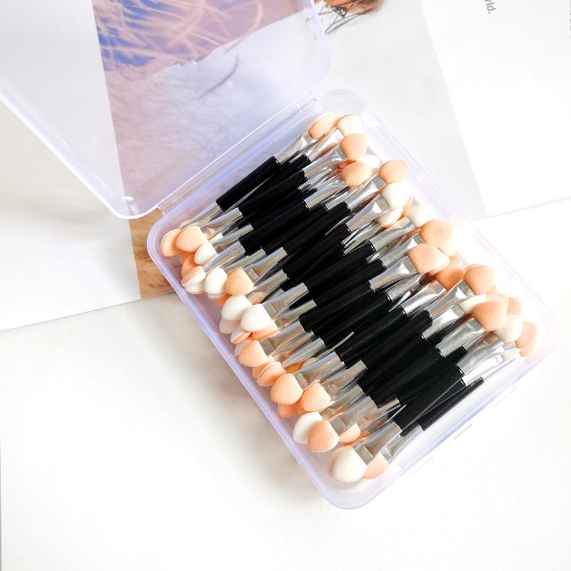 

20/50 шт. Двусторонние латексные кисти-спонжи для теней и контуринга