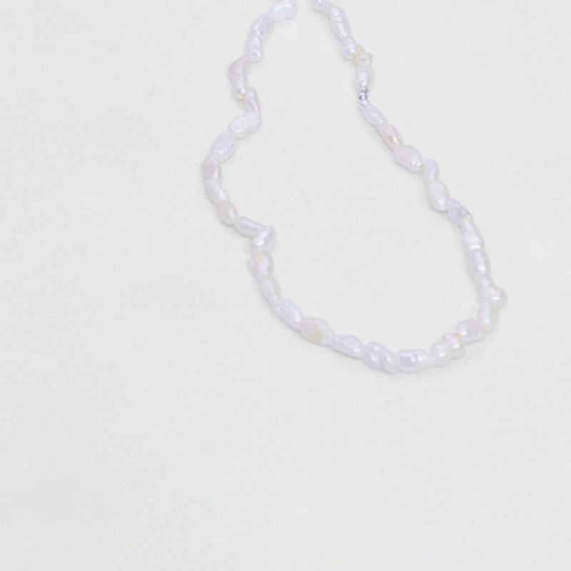 Kiee Oshimu (Silver925) 502 Pearl Necklace