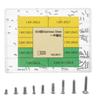 HORIALENCE Watchmaker's Screw Set, 10 Types: Screws for Watch Case Backs, Precision Screws for Movements, and Replacement Band Parts Kit