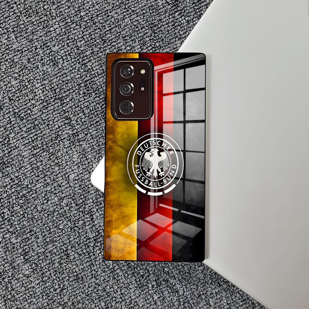 Custodia per Telefono Emblema Bandiera Tedesca Per Samsung S 25 26 24 23 22 21 Ultra 10 Plus A16 Pro Fe 20 Note 34 S30 Vetro Antiurto