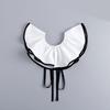 Fashion Laceup Tied Collar Neckpiece Decorative Cape Shawl Collar For Women Daily Styling and Formal Outfit Decoration