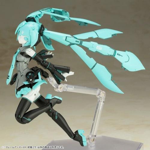 Kotobukiya Frame Arms Frame Artist Hatsune Miku 1/100 Scale Plastic Model Kit, Approximately 159mm Tall, Molded in Color, FA129, Ages 15 and Up