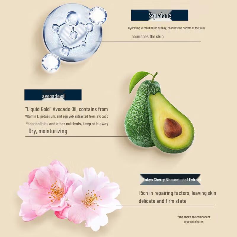 Dieyin Cherry Blossom Squalane High Moisturizing Hand Cream