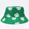 Spring and Summer New Irish Festival Shade Basin Hat Clover St. Patrick's Day Fisherman Hat