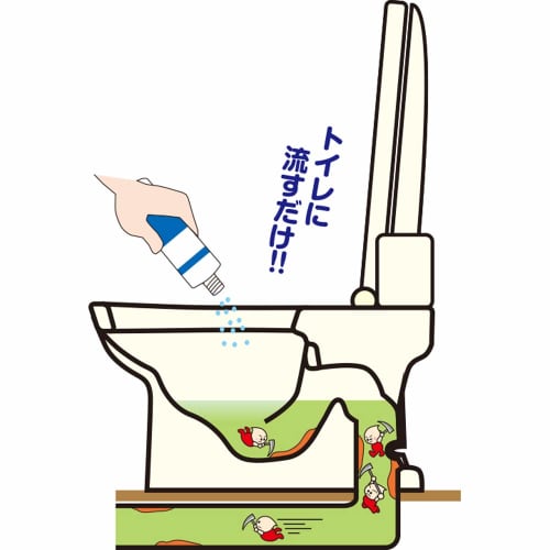 Azuma Industries TK Bio Ace Liquid, 500ml, for drain pipe cleanup, septic tank activation, and natural ingredients to eliminate odors at their source.