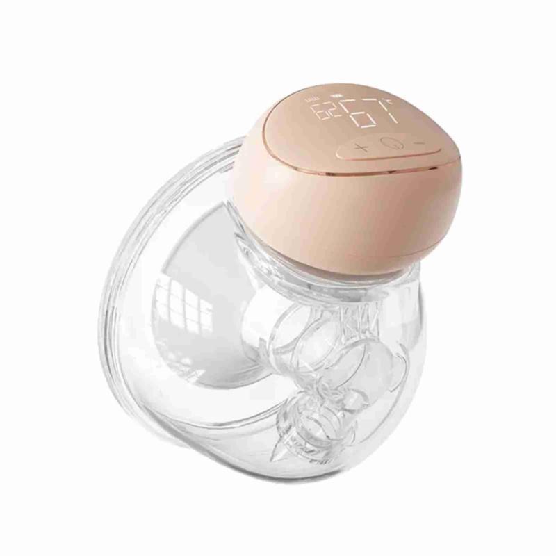 Wearable Electric Breast Pump 8oz/240ml Capacity 3 Modes 10 Suction Levels For Breastfeeding