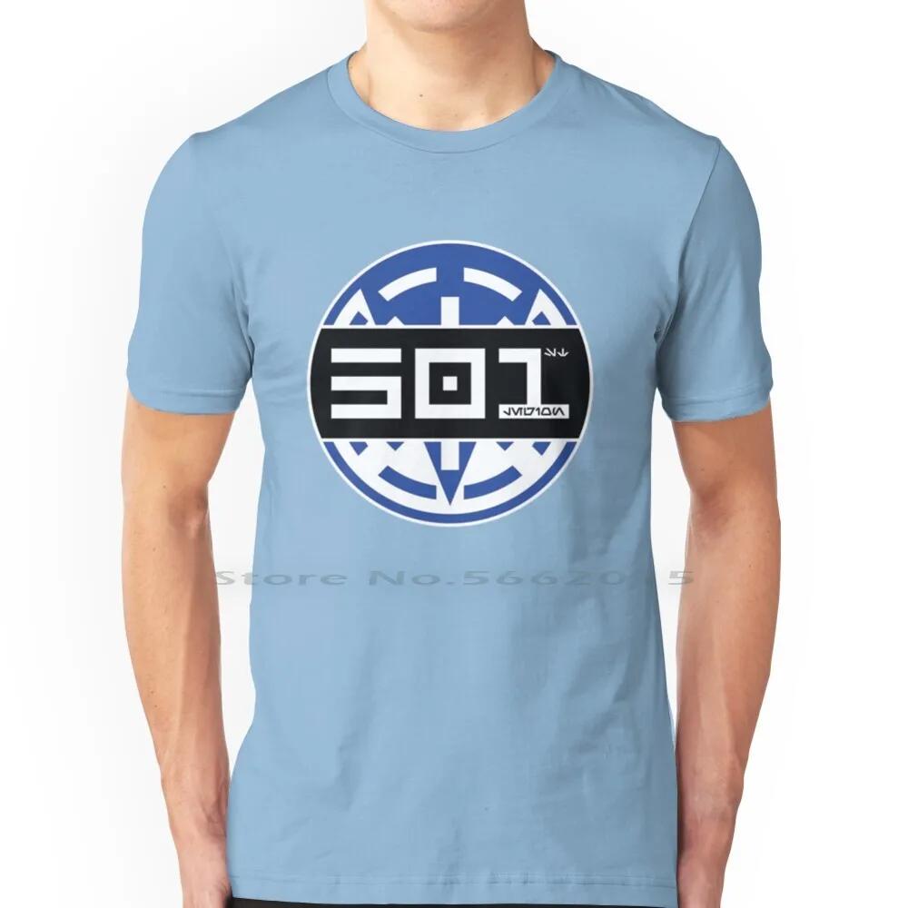 Legion Logo T-Shirt 100% Baumwolle Clone Wars Symbol Patch Film Anakin Clan Clonewars Jeddii Rex Sith Staarrs Wars Legion Logo