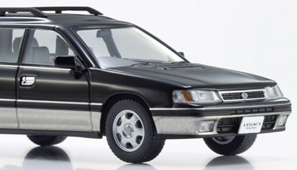 Kyosho Original SUBARU Legacy Touring Wagon GT Finished Model KS03934BK 1/43 (Black/Gray)