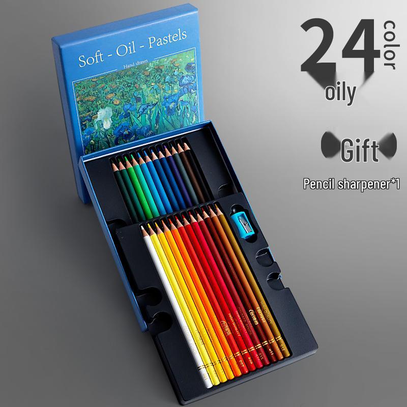 200 OBOS Professional Water-Soluble Oil-Based Colored Pencils for Painting, Sketching, Drawing, and Hand-Painting