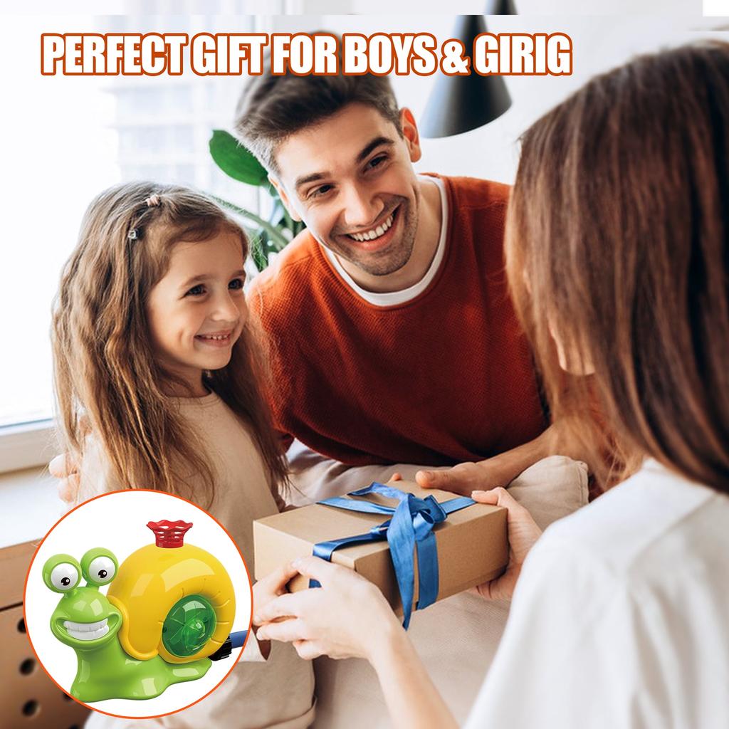 Water Sprinkler Baseball Toy Snail for Kids 3–12, 2 In 1 Outdoor Dual Sprayer Hitting Game with 360° Adjustable Spray, 80–120cm Water Jet