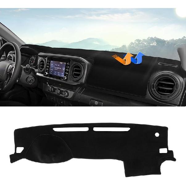 Autorder Dashboard Cover Mat For 2002-2005 Dodge Ram 1500 & 2003-2005 2500/3500 Accessories Dash Cover Flannel Dash Mat Sunshade Glare UV Rays