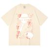 230 Gsm 100% Cotton Demon Slayer V37 Muzan Print Unisex Heavy Cotton T Shirt