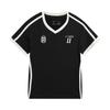 Comfortable Versatile V-Neck Short Sleeve T-Shirt Women Tops AHSWC38-2