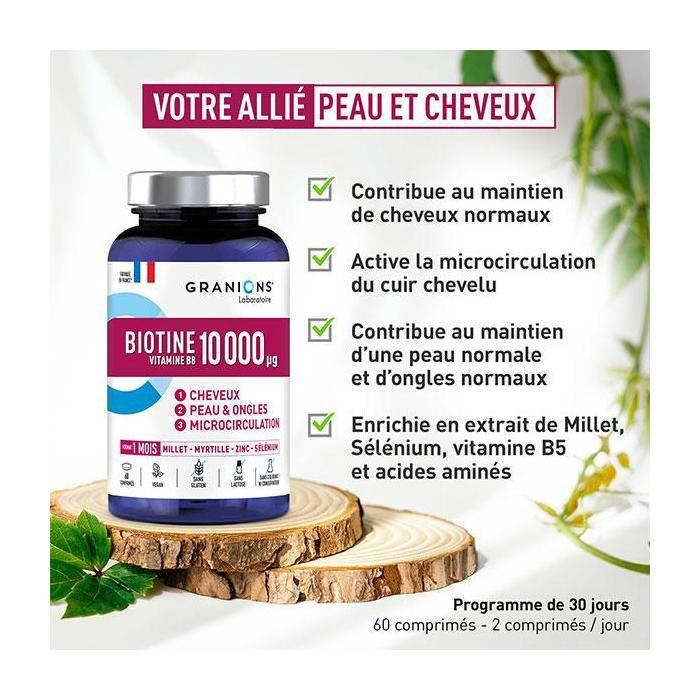 Biotine 10mg - 60 comprimés