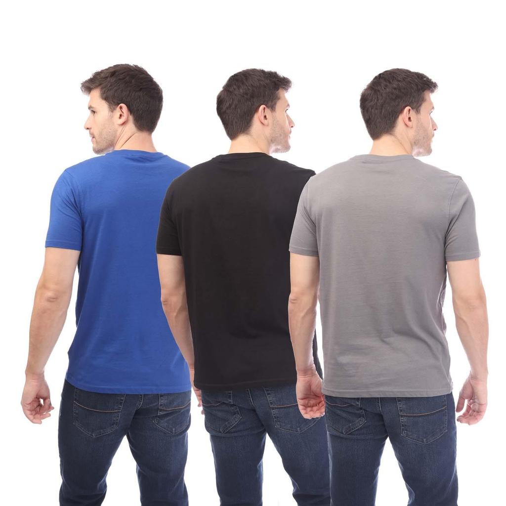 Nicce Mens Duka Logo T-Shirt (Pack of 3)