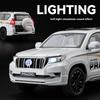 1/18 TOYOTA Land Cruiser Prado Off Road SUV Alloy Metal Car Model Diecasts Casting Sound and Light Car Toys for Children Vehicle