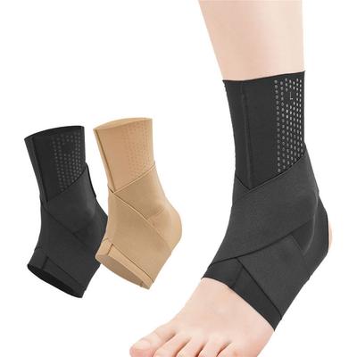 1Pair Ankle Brace Adjustable Compression Ankle Support for Sprained Ankles Strong Support and Breathable Ankle Support