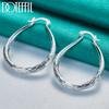 925 Sterling Silver U-shaped Earrings Gift Party Fashion Jewelry