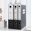 Deli A4 Thickened PP File Box with Hook-and-Loop Fastener