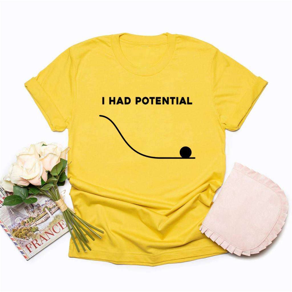 I Had Potential Shirt Project Hail Mary Tshirt Jazz Hands Tee Unisex Unisex Casual Tshirt Tv Show Inspired TShirt Streetwear Tops