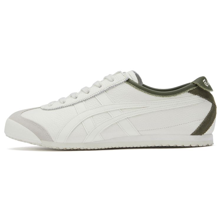 

Onitsuka Tiger Men s Mexico 66 White Green Low-top Retro Sneakers 40