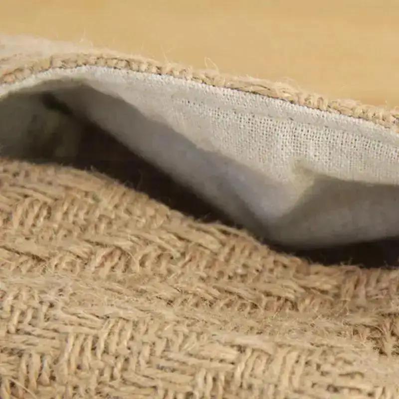 Creative Home Living Room Dining Table Tissue Boxes Cotton Linen Cloth Art Tissue Box Simple Paper Box Storage Bag Home Supplies