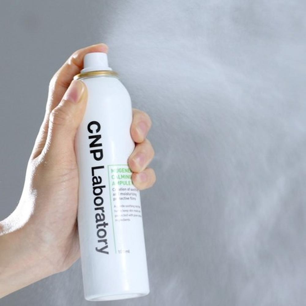 CNP LABORATORY Mugener Calming Ampule Mist 100ml – Soothing & Redness Care, Korean