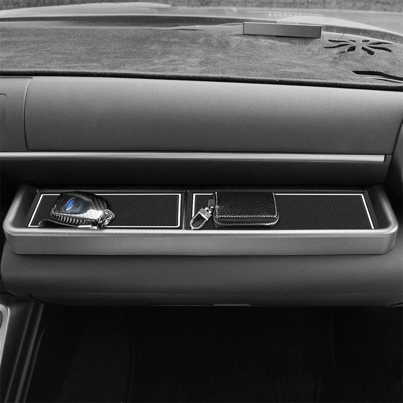 KUNGKIC For Subaru BRZ Toyota GR86 2021-2023 2024 2025 Co-Pilot Glove Box Storage Tidying Phone Organizer RHD LHD Accessories.
