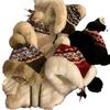Fair Island Jacquard Knitted Lei Feng Hat Women's Winter Warm Thickened Fleece Ear Protector Outdoor Northeast Ski Hat