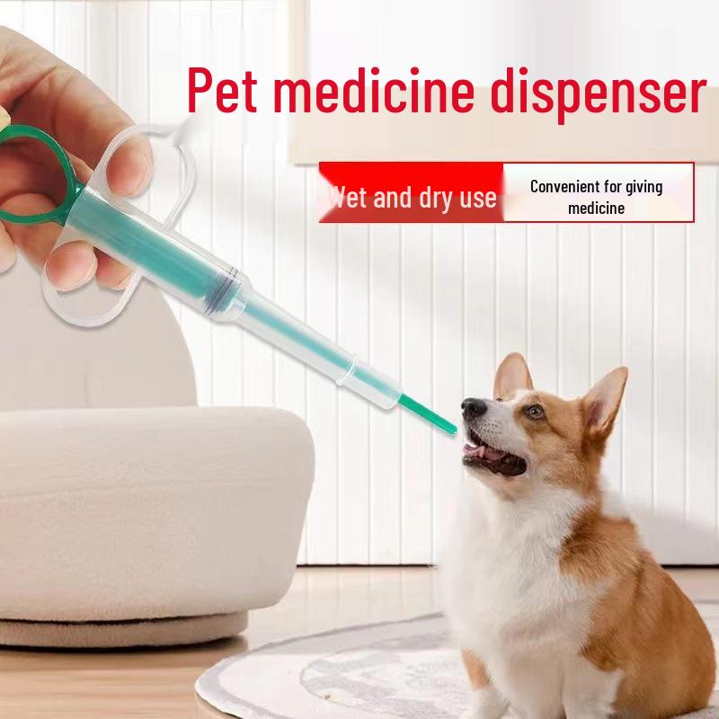 Siringa Dosatore per Medicine per Animali Domestici per Gatti e Cani