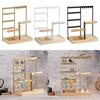 Iron Jewellery Stand Organiser Necklaces Bracelets Earring Jewelry Display Shelf for Bedroom 4Tier Display Stand Holder