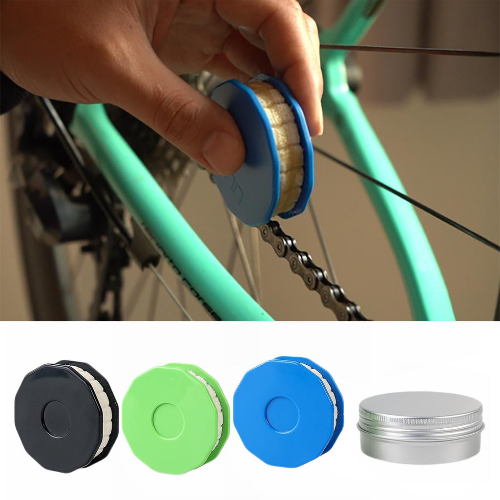 Oliatore Lubrificatore Catena Bici Strumento di Manutenzione Biciclette Oliatore Catena Ingranaggi Rullo Strumento di Cura Catena Accessori per Ciclismo