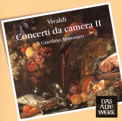 CD VIVALDI; IL GIARDINO ARMONICO - Vivaldi: Concerti Da Camera 2 US Clássico Usado