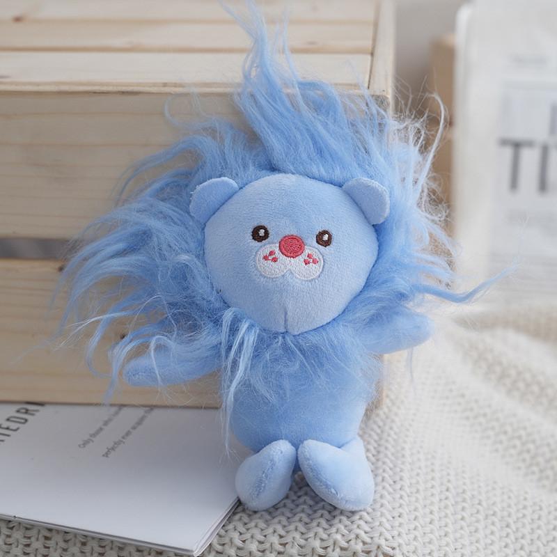 Adorable Lion Plush Toy Creative Cute Animal Stuffed Doll Soft Pillow For Children