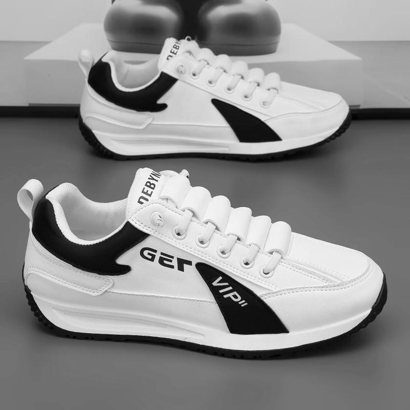 Forrest Gump Men's Shoes Autumn Sports and Leisure Soft-soled Flat Shoes Work Non-slip and Wear-resistant One-pedal Black Labor Insurance Tide Shoes