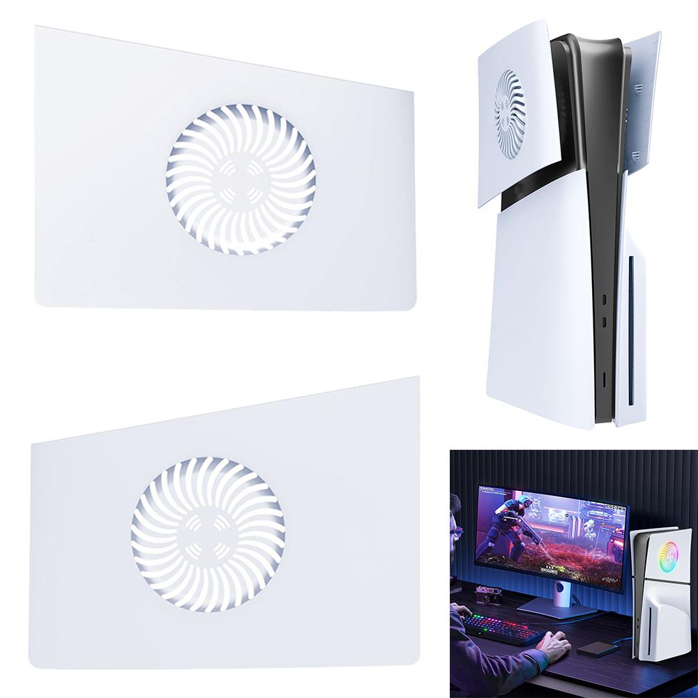 Náhradní skořepina s chladicími otvory, prémiový ABS náhradní skořepina s ochranným krytem proti poškrábání pro Playstation 5 Slim