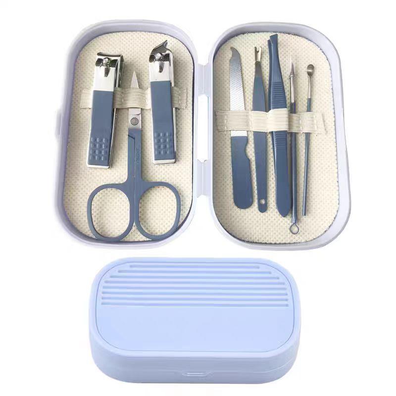 

14-Piece Deluxe Manicure & Pedicure Kit - Stainless Steel Nail Care Tools with Travel Case, Rust - Resistant Clippers