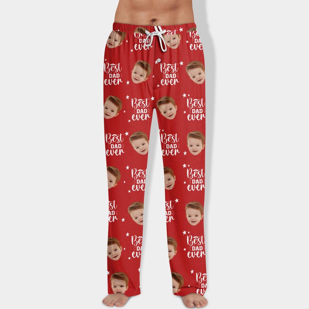 Erkekler Allover Baskılı Ev Pantolonu Uyku Pijama Pantolonu Uzun Pantolon Pijama Pantolonu Yoga Pantolonu