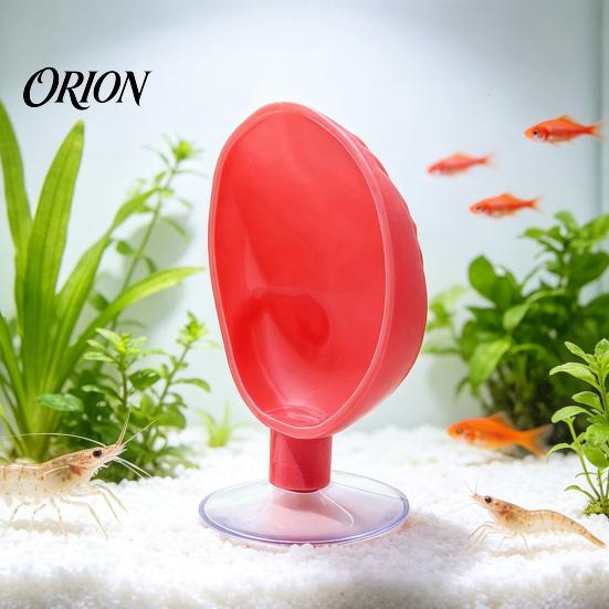 Tropical Fish Accessory Betta Hammock Shell with Suction Cup, Safe Resting Bed, Small Tank Decoration Hide, Bubble Nesting Spot for Decor Plastic