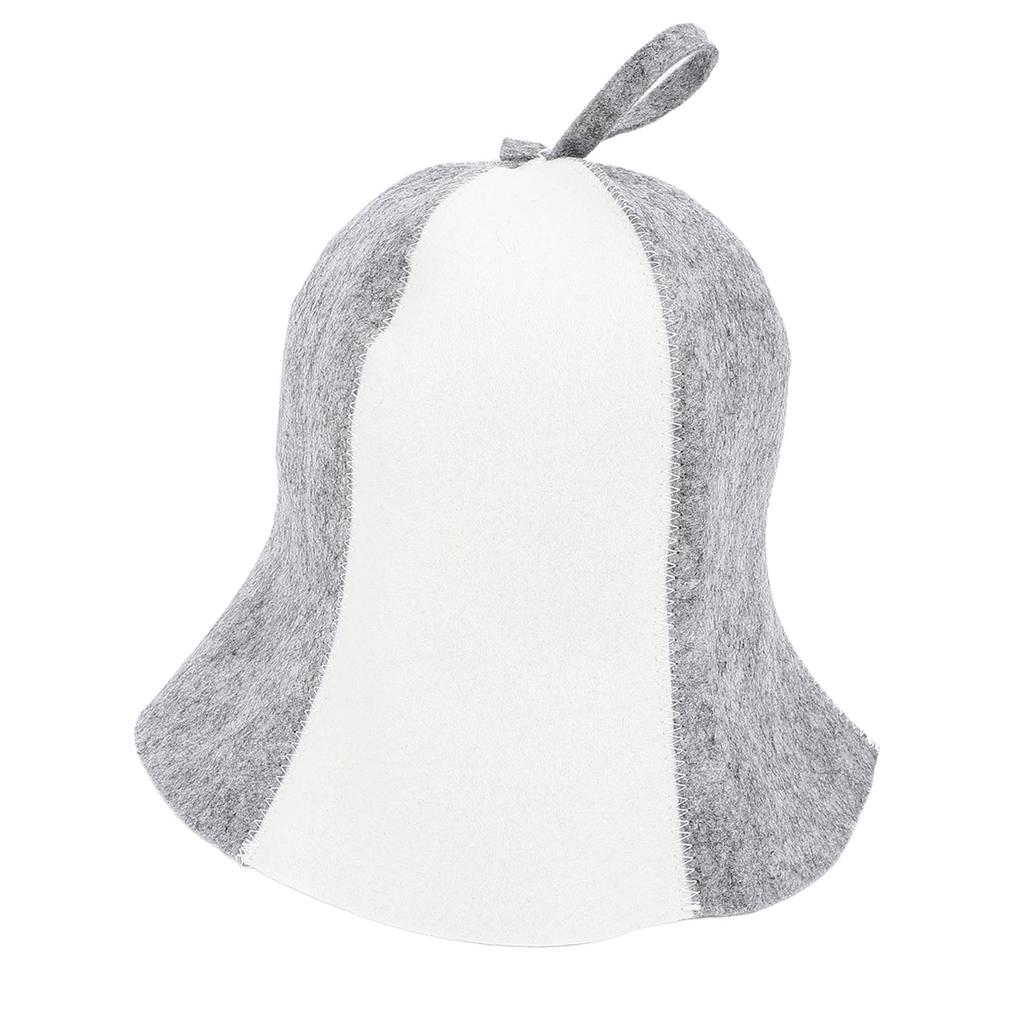 2pcs Sauna Hat Insulating Thick Absorbent Comfortable Breathable Headgear for Spa Steam Room Bathhou