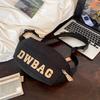 American Retro Trendy Breast Bag Men's Casual Versatile Large Capacity Sliver Bag Sports Riding Nylon Versatile Waist Bag Women