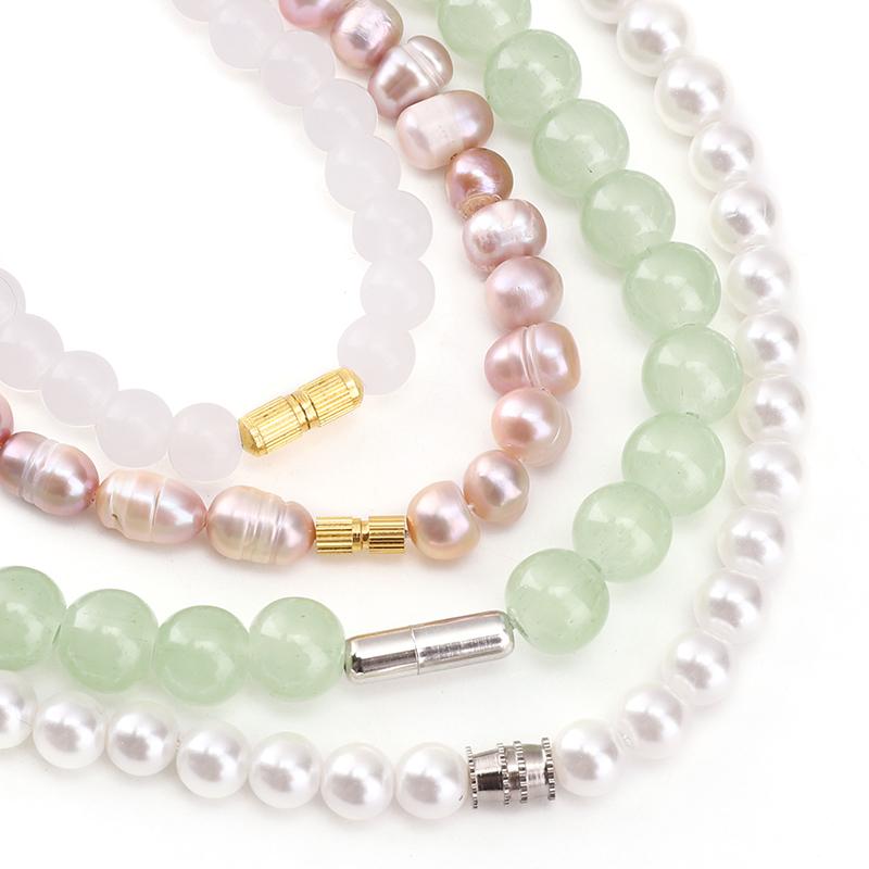 1-10pcs/Bag Plated Screw Clasp Barrel Screw Clasps For Bracelet Necklace Jewelry Making Findings Accessories