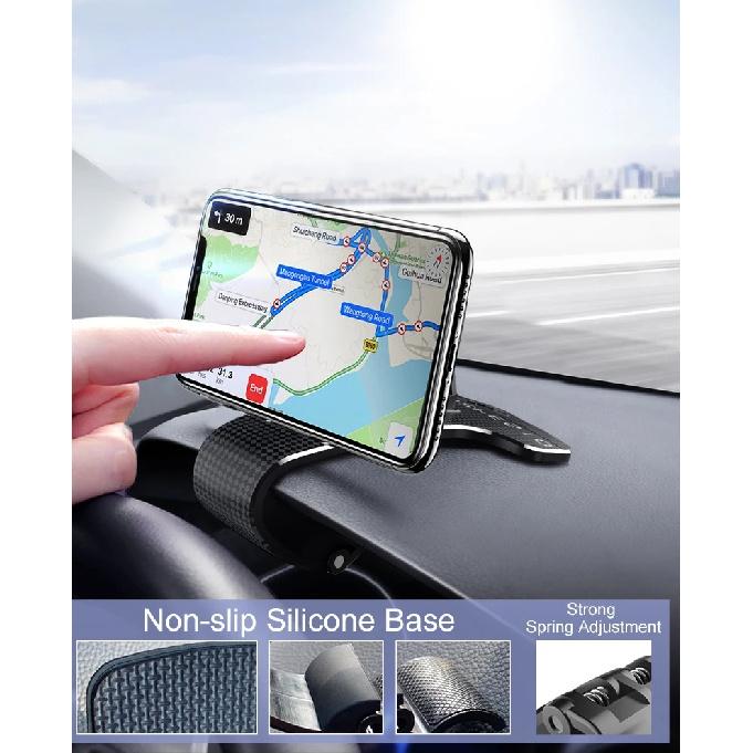 For Magsafe 360 Degree Car Dash Phone Holder for Driving Navigation Magnetic Cell Phone mount Clip on Dashboard For iPhone 16 15