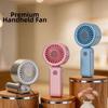 Foldable Handheld Mini Fan 3 Speeds Neck Hanging Small Fan Personal Cooling Fan  Desktop Use