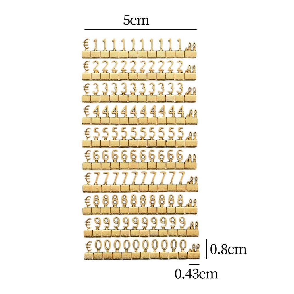 Cube Price Display Tags, Small Price Marker Labels, Jewelry Tags for Watch Shop,