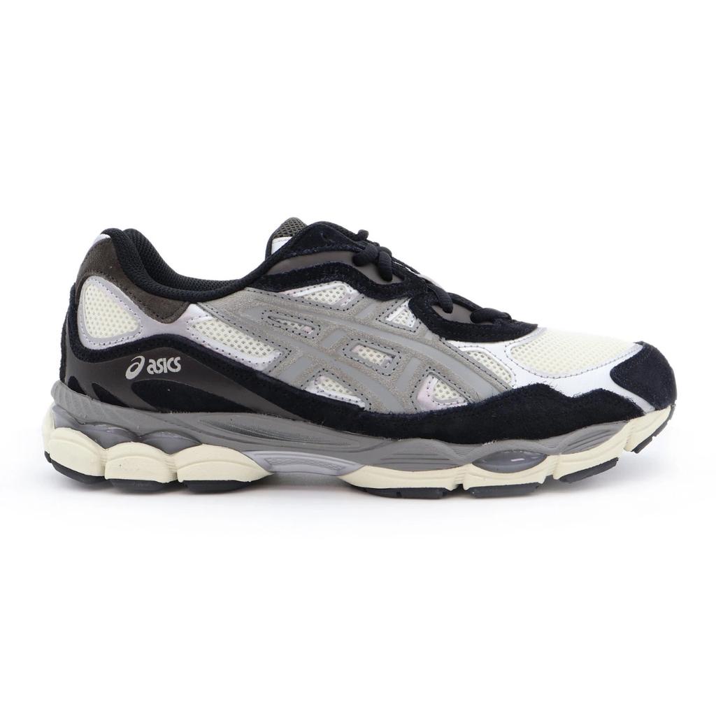 1201A789-750 Asics Gel-NYC Marfim Argila Cinza Branco Bege Preto Cinza Escuro (Masculino)