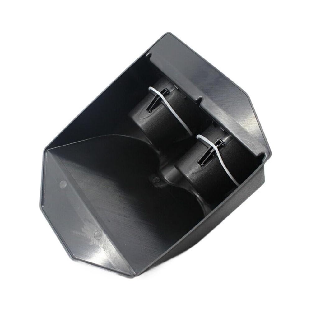 Black Travel Water Auto Dual Cup Holders For Corvette C5 C6 1997-2013