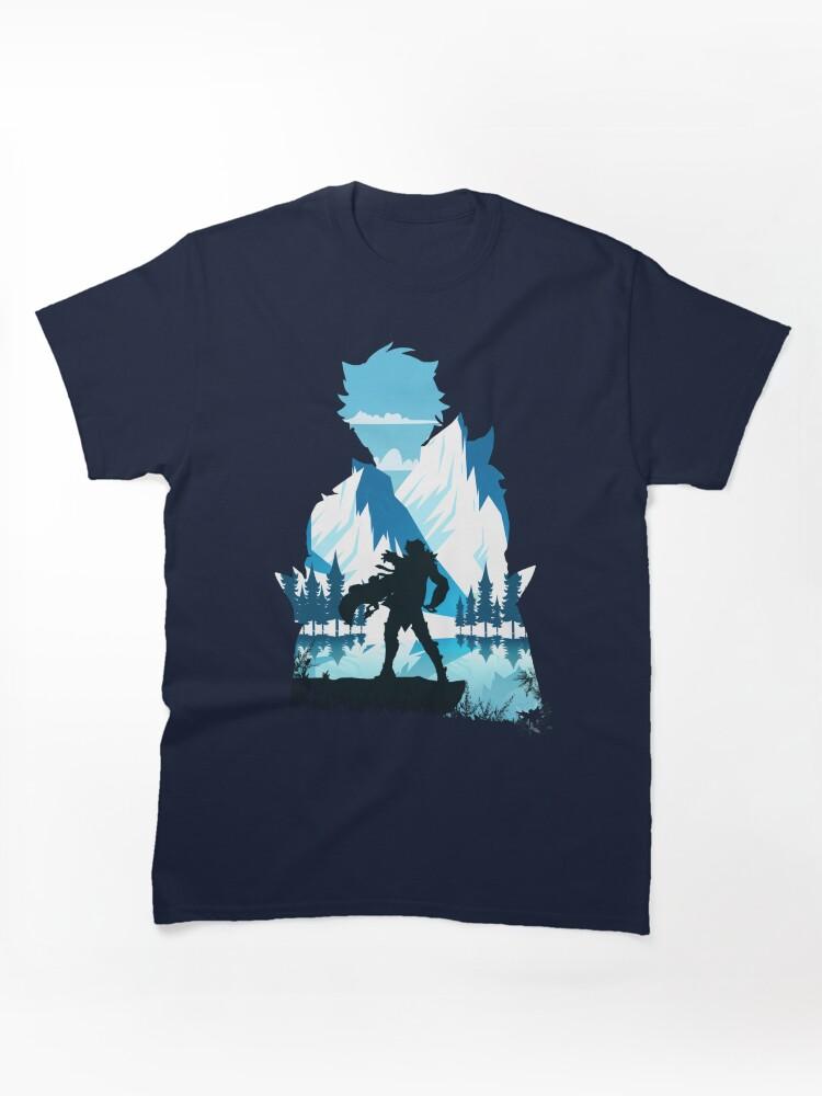 Genshin Impact Genshin Impact - Wriothesley *Negative Illusion* Classic Unisex T-Shirt