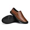 New Leather Shoes Men Classic Loafers Men Casual Shoes Breathable Walking Flats Walking Shoes Retro Outdoor Waterproof Moccasins