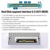 xiwai PCI Express X1 Lane to Kit Host Adapter for PM1735 Motherboard with NVMe PCIe SSDs 4.0 U.2 U.3 SFF-8639